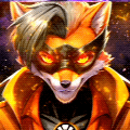 Orange Lantern Foxxo